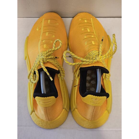 Size 8.5 - Adidas Pharrell x NMD Human Race Trail Blank Canvas World Pre-owned